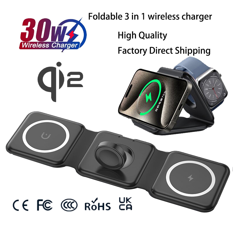 Universal Qi2 Magnetic Foldabl - Smartwatch Watches Compatible With Iphone บทวิจารณ์และราคา