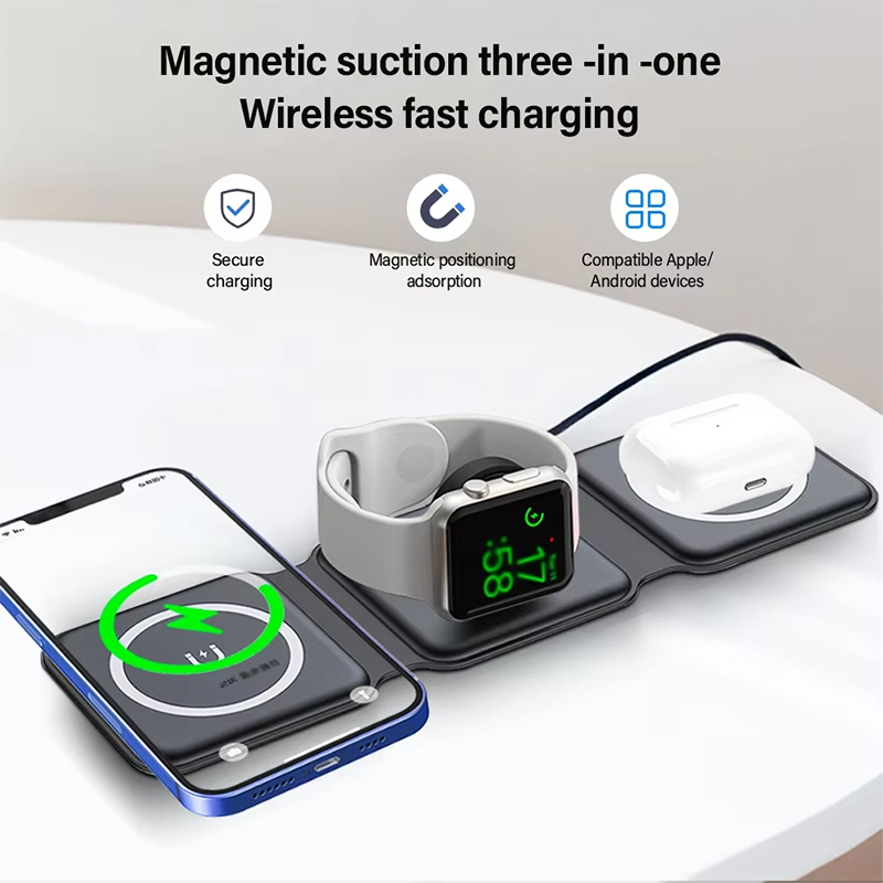 Universal Qi2 Magnetic Foldabl - Smartwatch Watches Compatible With Iphone บทวิจารณ์และราคา