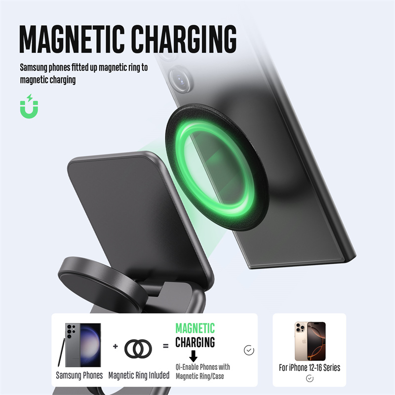 KUXIU Wireless Charger for Sam - Watches Smartwatch Samsung บทวิจารณ์และราคา