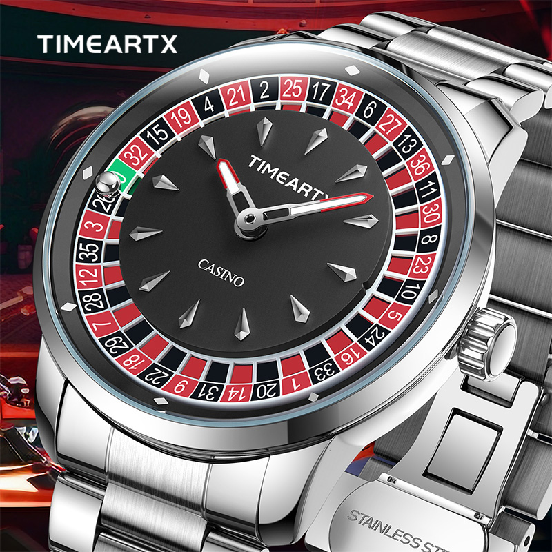 TIMEARTX Brand New Luxury Quar - Smartwatch Branded Watches For Men บทวิจารณ์และราคา