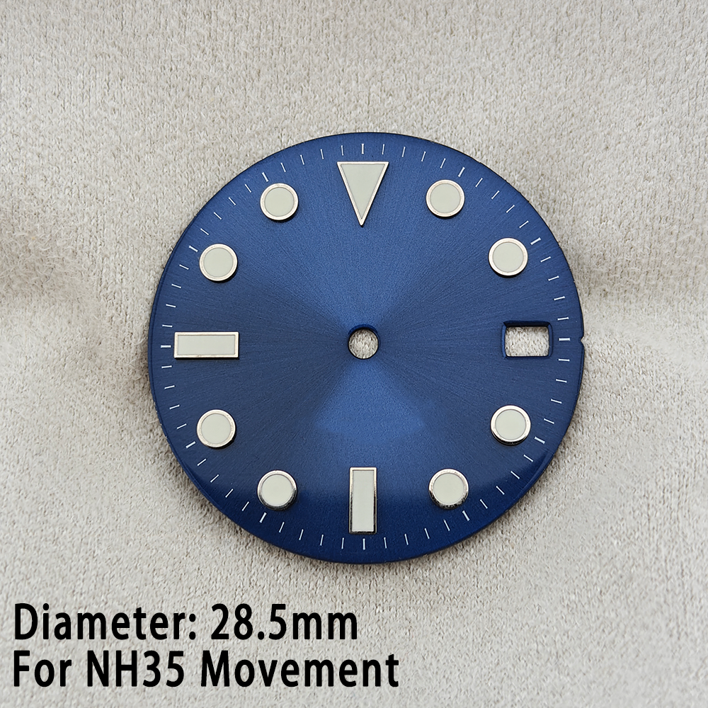Customized Watch Dial For NH35 - Luminous Dial Face บทวิจารณ์และราคา