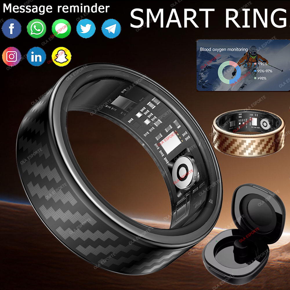 Newest Smart Ring Call Message - Smartwatch Health Watches For Women บทวิจารณ์และราคา