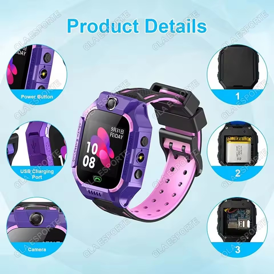 Children Smart Watch 2G Postio - Smartwatch Watches Birthday Gift For Boys บทวิจารณ์และราคา