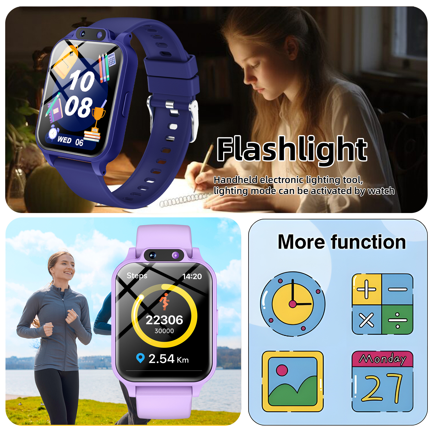 2026 Kids Study Partner Smartw - Smartwatch Watches Birthday Gift For Boys บทวิจารณ์และราคา