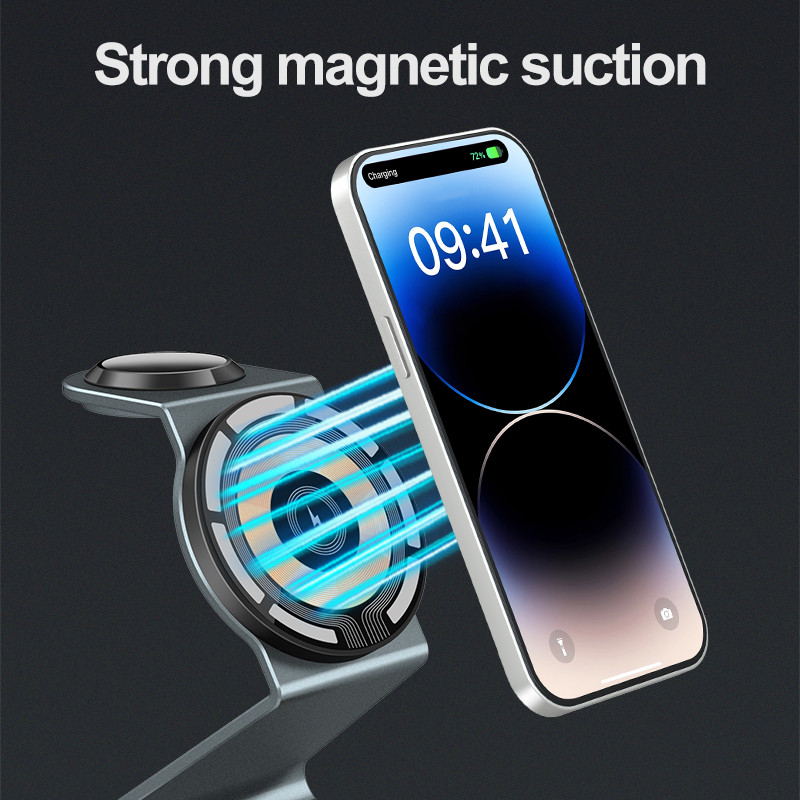 3 in 1 Transparent Magnetic Wi - Smartwatch Watches Compatible With Iphone บทวิจารณ์และราคา