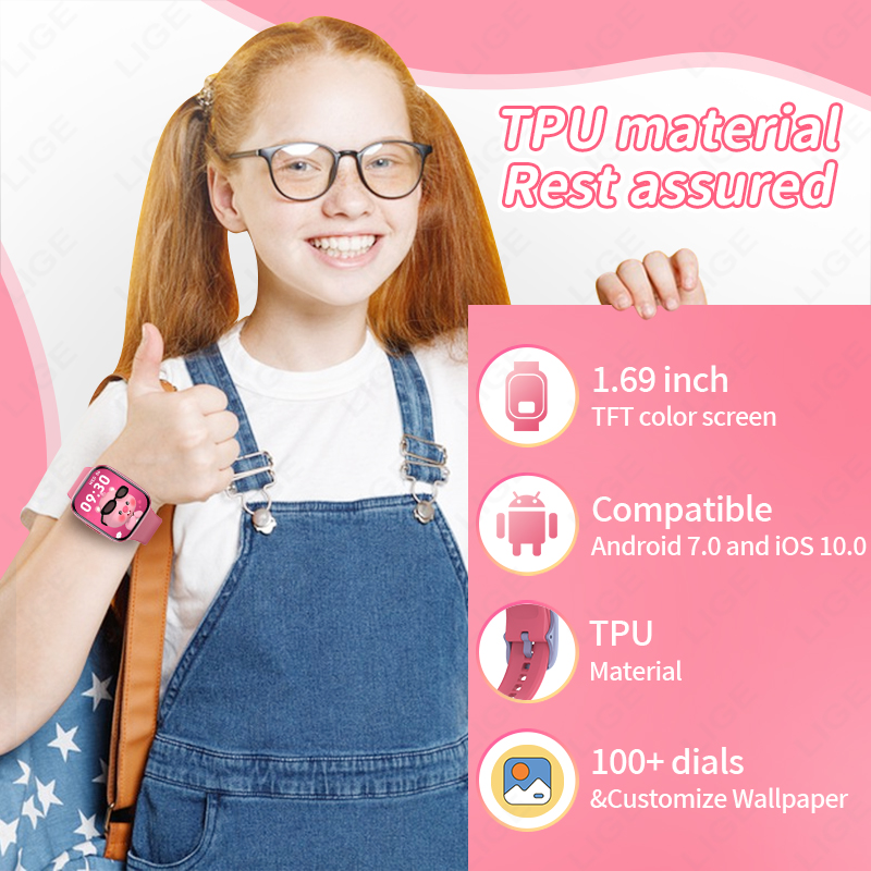 New Smart Watch Kids Boy Child - Smartwatch Watches Birthday Gift For Boys บทวิจารณ์และราคา
