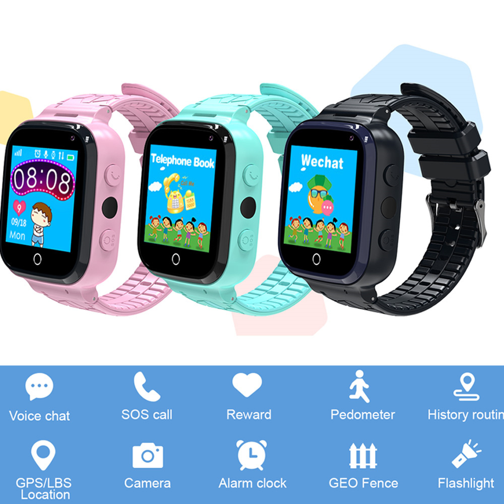 Smart Watch Kids Tracker Locat - Smartwatch Watches Birthday Gift For Boys บทวิจารณ์และราคา