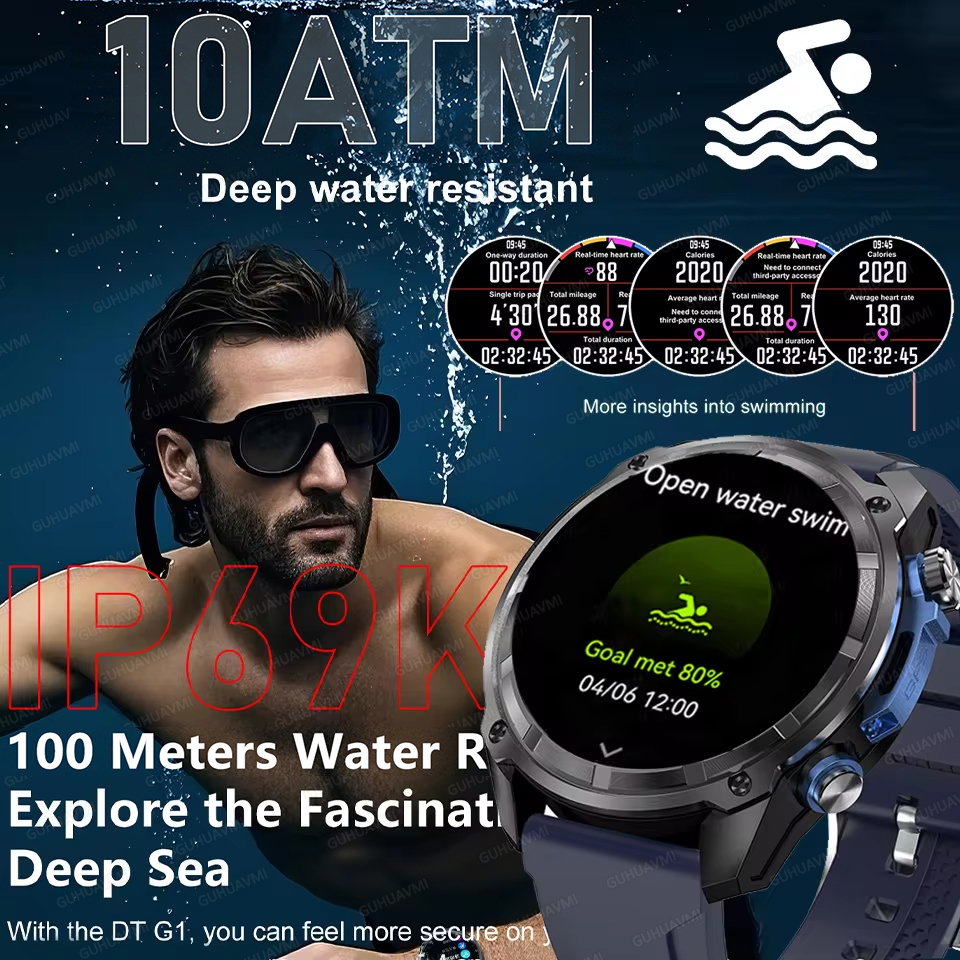New Military Men  Accuracy GPS - Smartwatch Branded Watches For Men บทวิจารณ์และราคา
