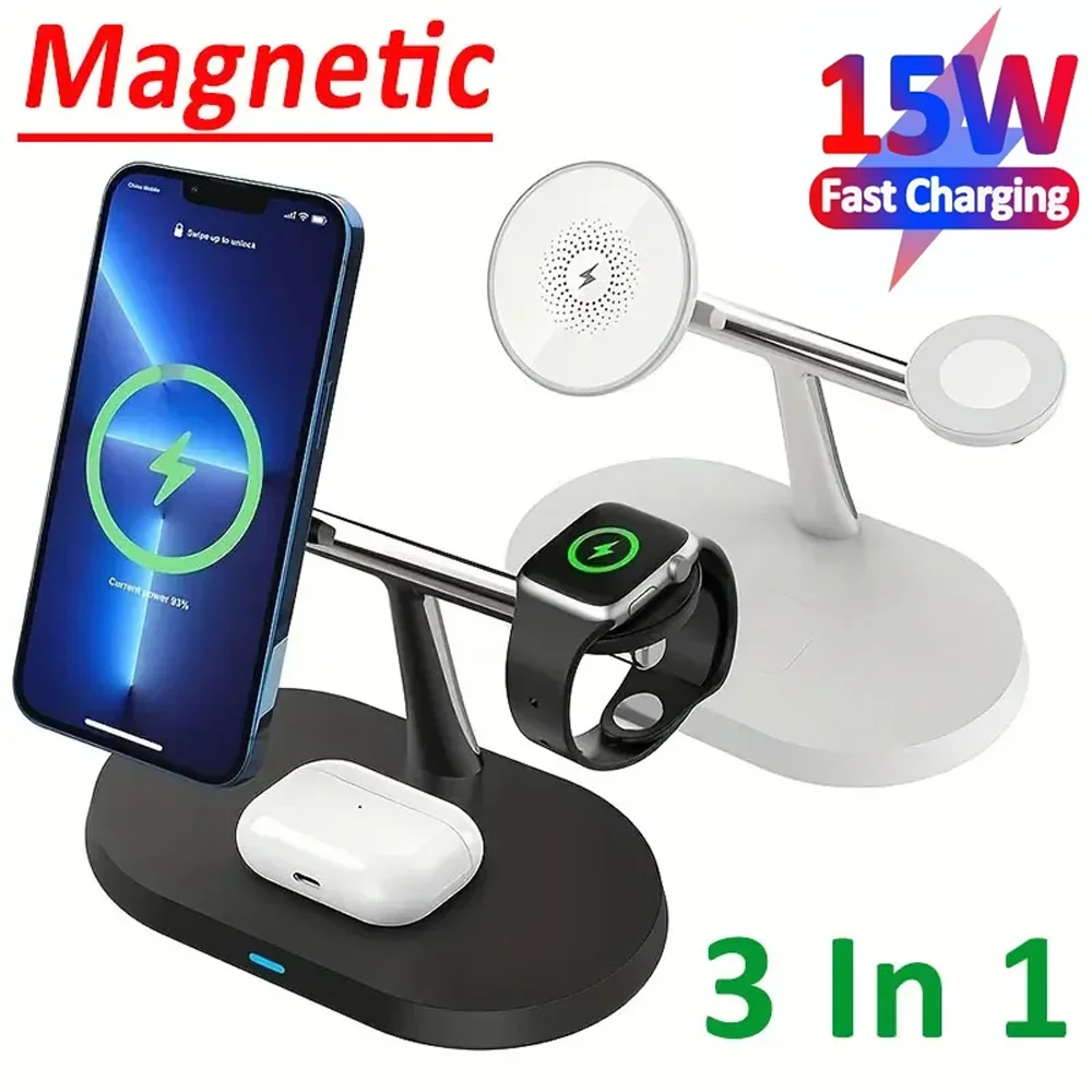 Magnetic Wireless Charger Stan - Smartwatch Watches Compatible With Iphone บทวิจารณ์และราคา