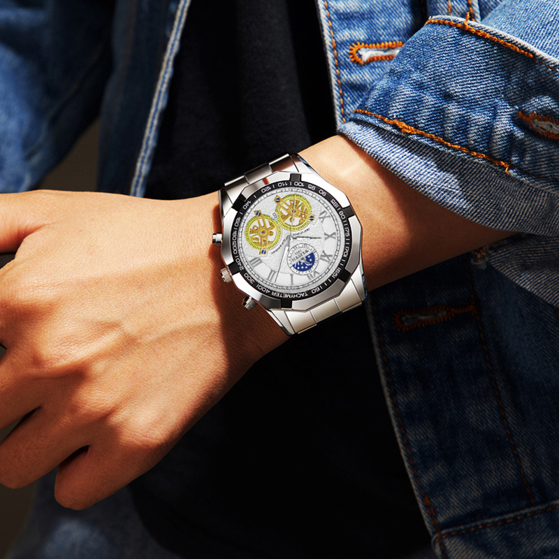 Luxury Brand Men Quartz Watche - Smartwatch Branded Watches For Men บทวิจารณ์และราคา