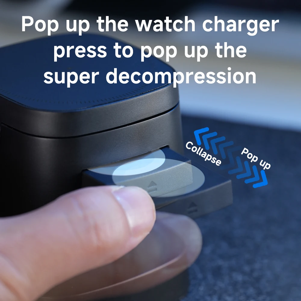 Magnetic 3 in 1 Wireless Charg - Smartwatch Watches Compatible With Iphone บทวิจารณ์และราคา