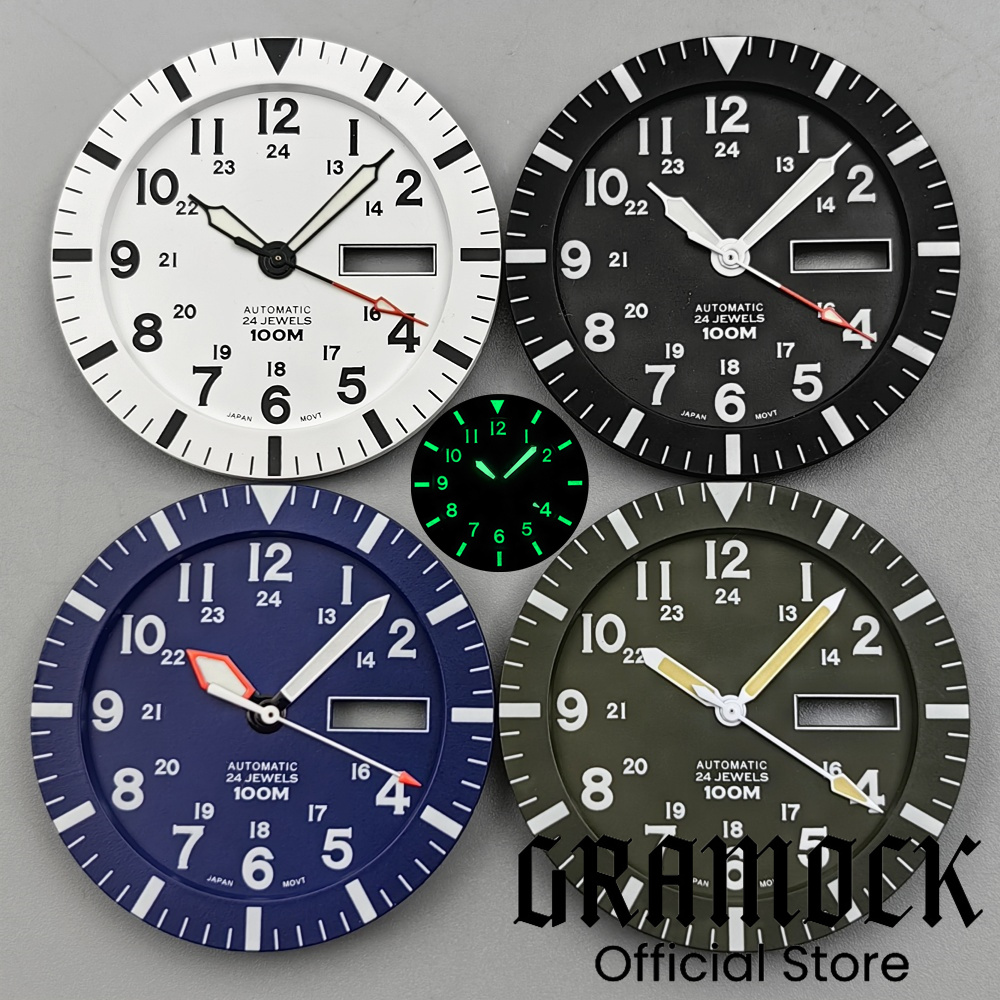 Gramock Vintage NH36 Face 34.3 - Luminous Dial Face บทวิจารณ์และราคา
