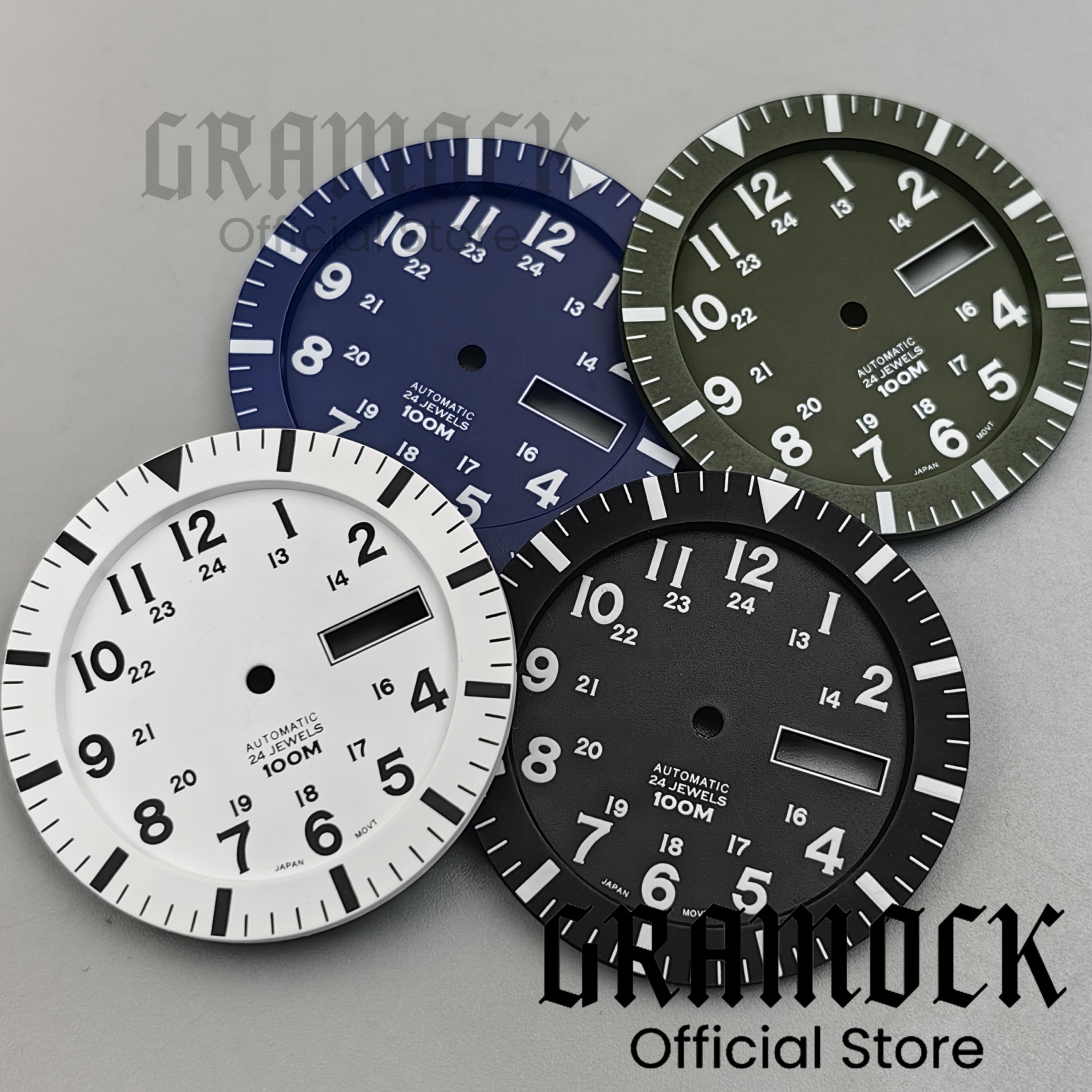 Gramock Vintage NH36 Face 34.3 - Luminous Dial Face บทวิจารณ์และราคา
