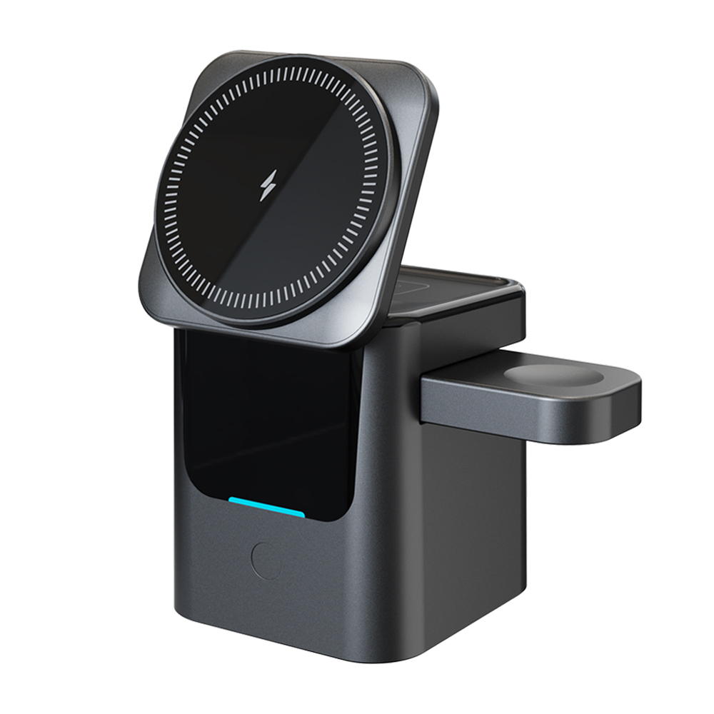 Magnetic 3 in 1 Wireless Charg - Smartwatch Watches Compatible With Iphone บทวิจารณ์และราคา