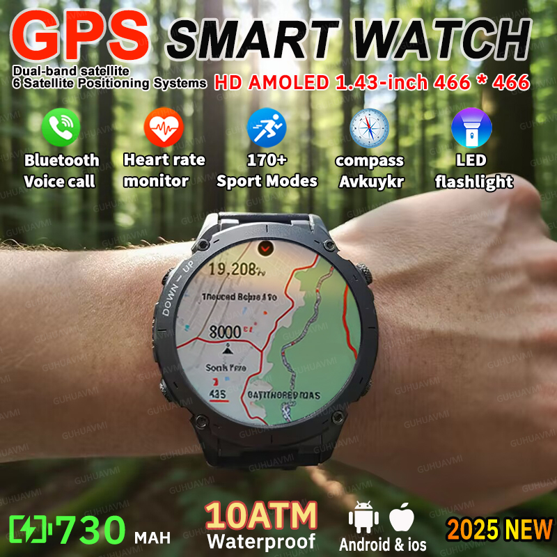 2025 Upgraded New Outdoors Spo - Smartwatch Branded Watches For Men บทวิจารณ์และราคา