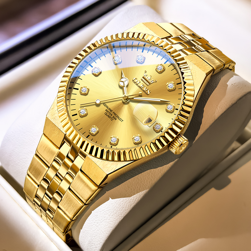 OLEVS New Fashion Watch Men To - Smartwatch Branded Watches For Men บทวิจารณ์และราคา