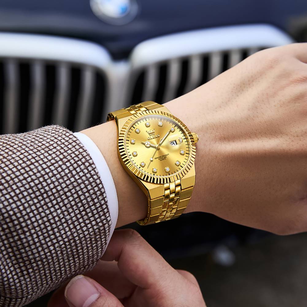 OLEVS New Fashion Watch Men To - Smartwatch Branded Watches For Men บทวิจารณ์และราคา