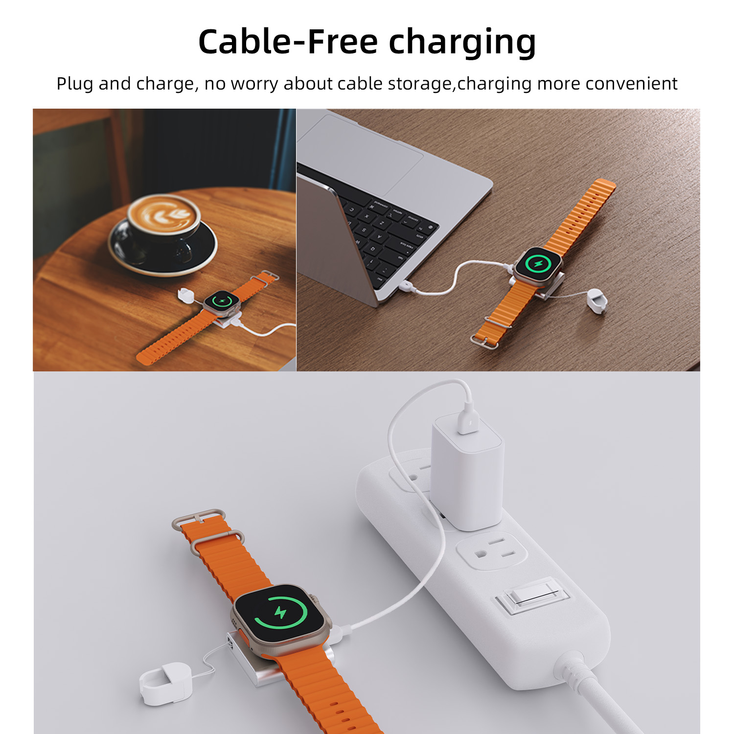 Bonola Magnetic Watch Wireless - Smartwatch Watches Compatible With Iphone บทวิจารณ์และราคา