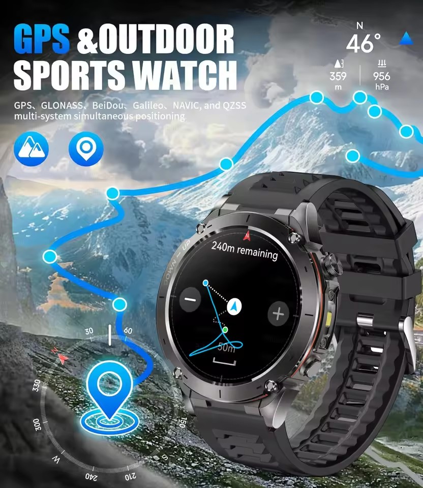 2026 New GUHUAVMI Men Military - Smartwatch Branded Watches For Men บทวิจารณ์และราคา