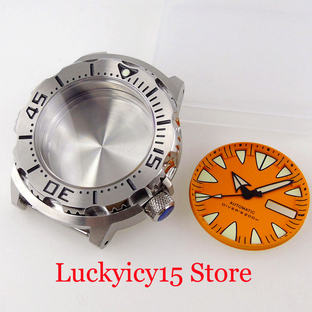 Accessory 42MM Watch Men Case  - Luminous Dial Face บทวิจารณ์และราคา