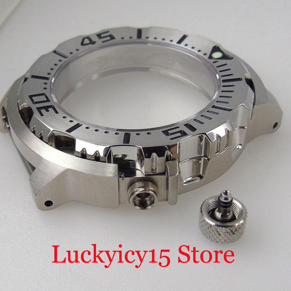 Accessory 42MM Watch Men Case  - Luminous Dial Face บทวิจารณ์และราคา