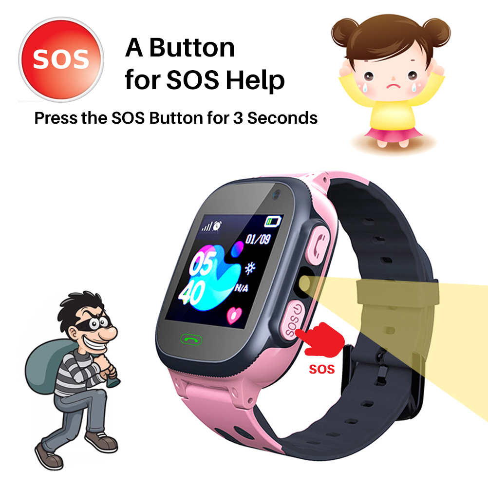 Kids Smartwatch Kids Smartwatc - Smartwatch Watches Birthday Gift For Boys บทวิจารณ์และราคา