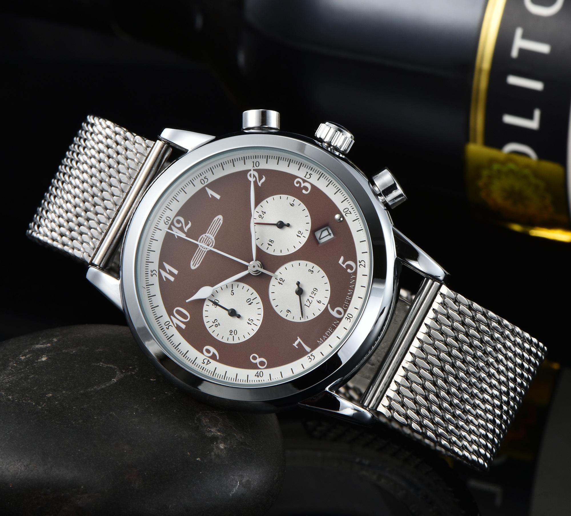 Vintage German Pilot Chronogra - Vintage Digital Watch บทวิจารณ์และราคา