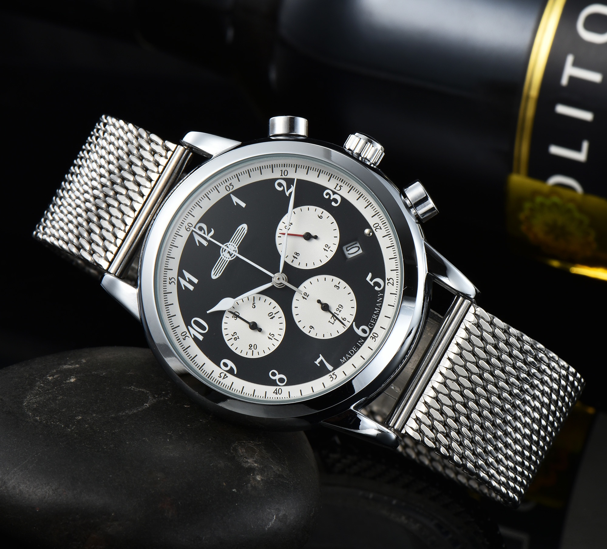 Vintage German Pilot Chronogra - Vintage Digital Watch บทวิจารณ์และราคา