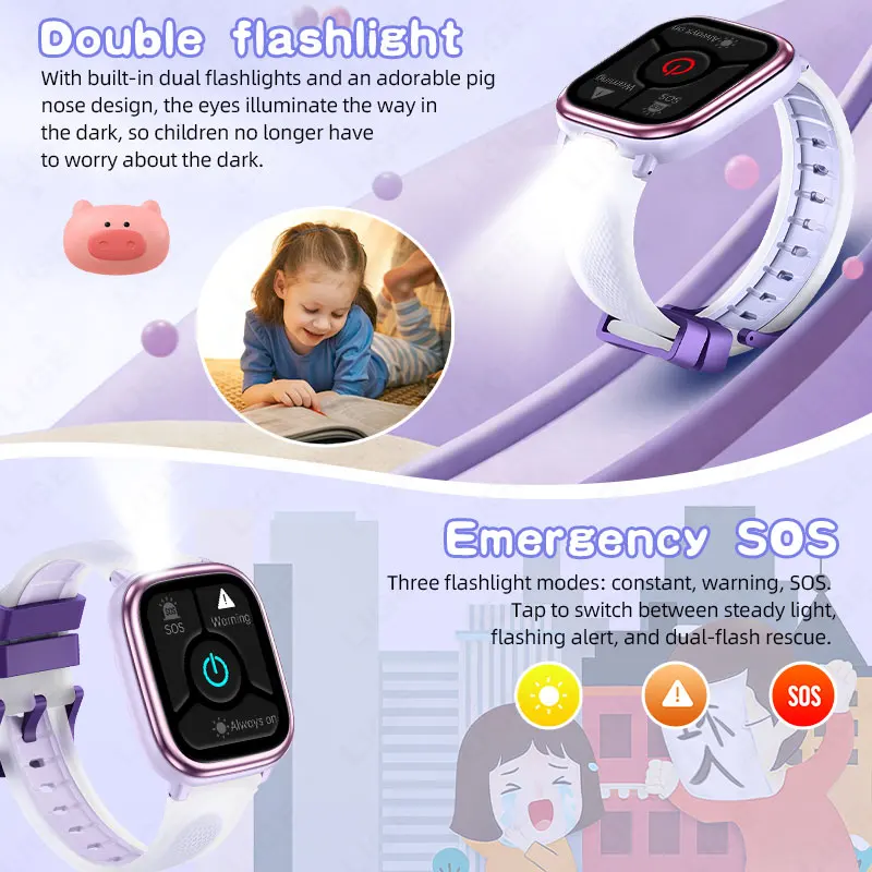 LIGE Smart Watch for Kids Boy  - Smartwatch Watches Birthday Gift For Boys บทวิจารณ์และราคา