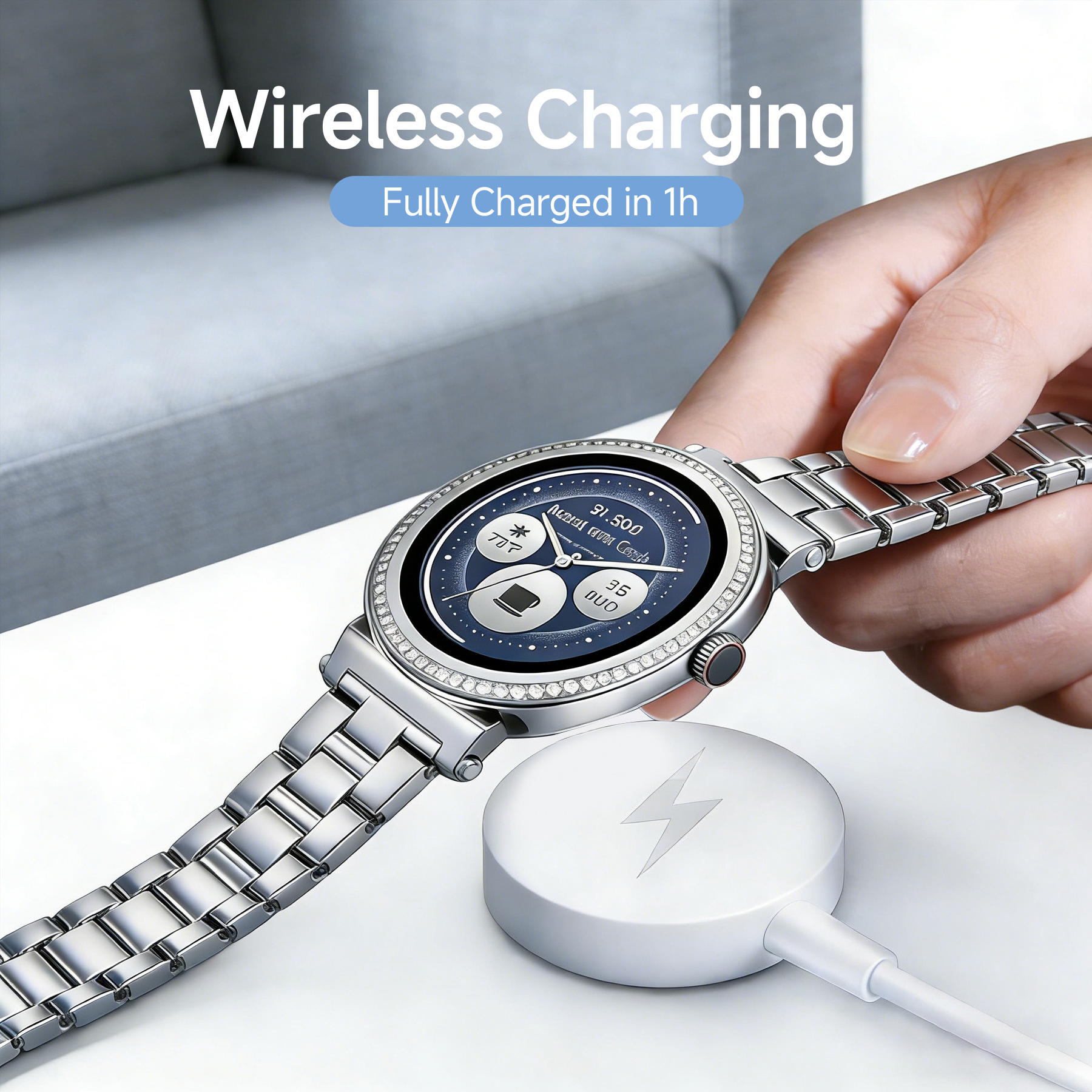 Charger Cable For Michael Kors - Smartwatch Watches Michael Kors บทวิจารณ์และราคา