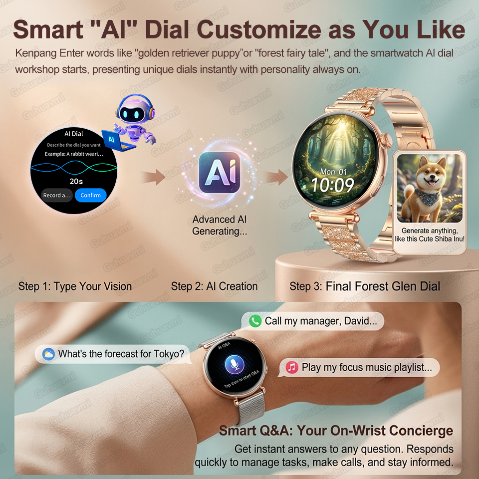 2026 New Women AI Smart Diagno - Smartwatch Health Watches For Women บทวิจารณ์และราคา