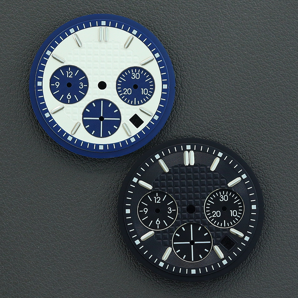 29.8mm Chronograph Watch Dial  - Luminous Dial Face บทวิจารณ์และราคา