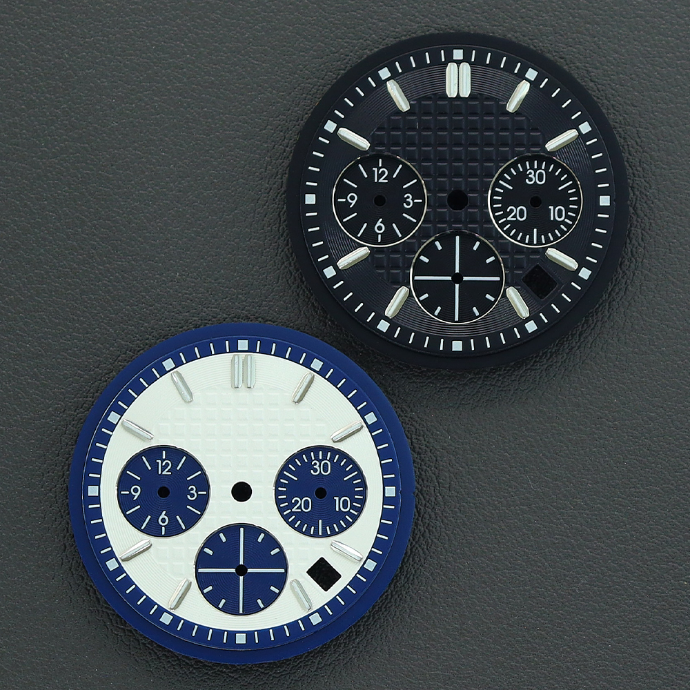 29.8mm Chronograph Watch Dial  - Luminous Dial Face บทวิจารณ์และราคา