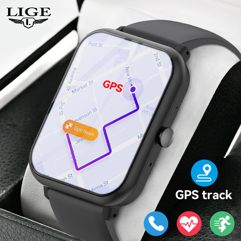 LIGE Smart Watch GPS Motion Tr - Smartwatch Health Watches For Women บทวิจารณ์และราคา
