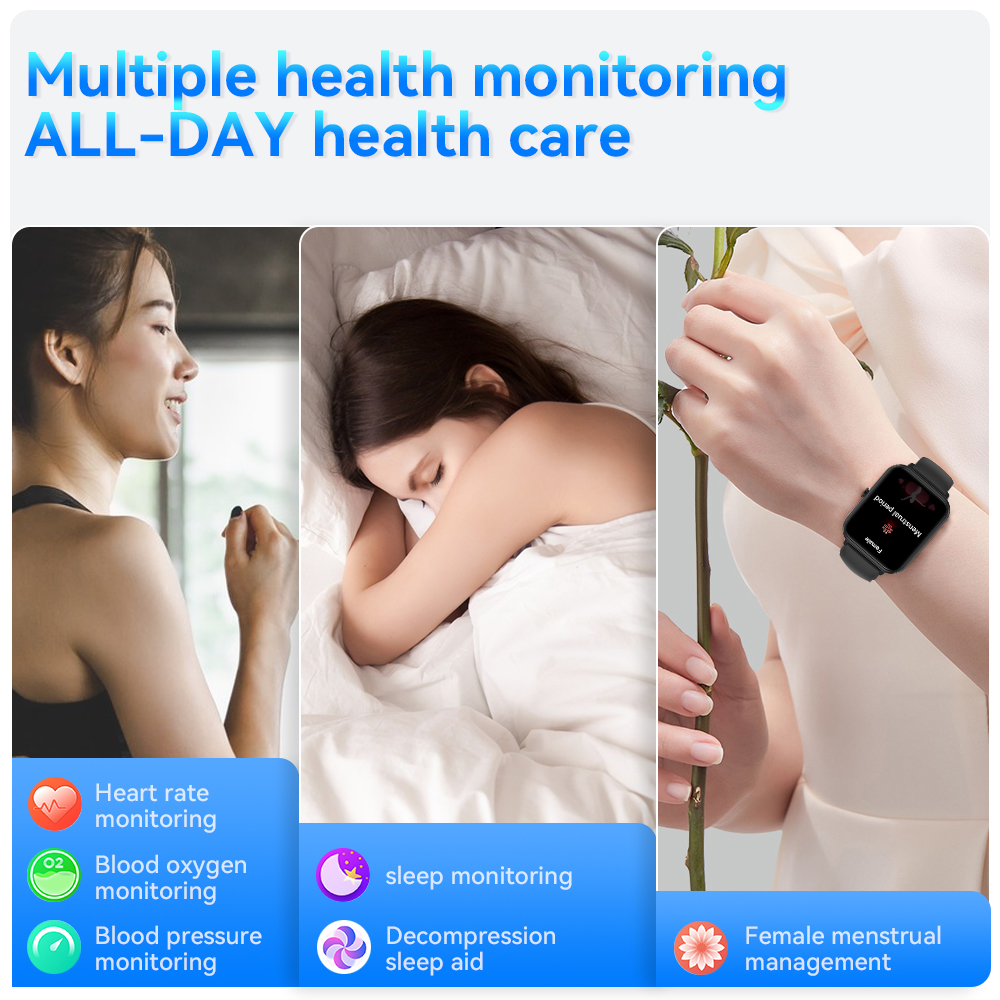 LIGE Smart Watch GPS Motion Tr - Smartwatch Health Watches For Women บทวิจารณ์และราคา