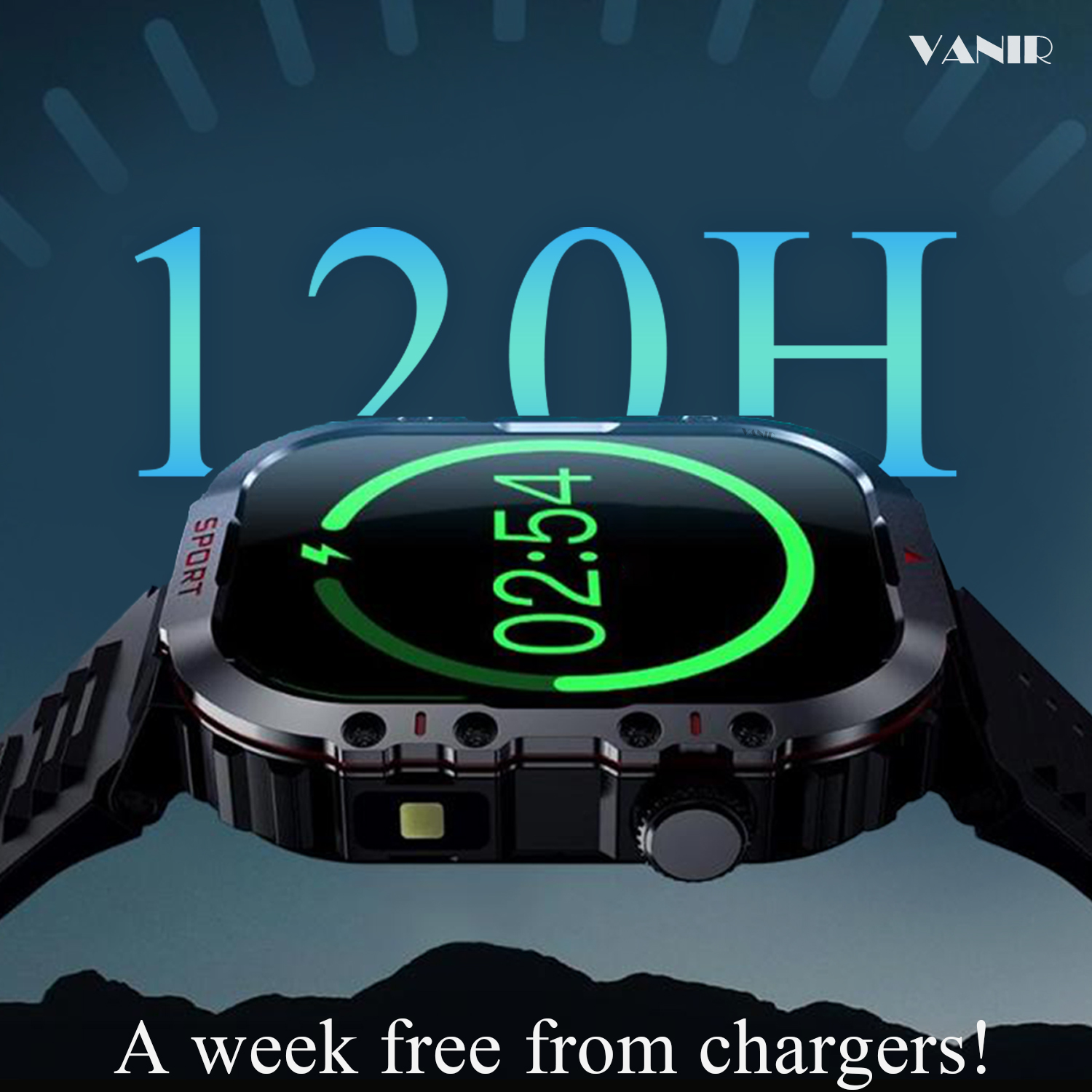 VANIR Bluetooth Smartwatch - M - Smartwatch Watches With Bluetooth บทวิจารณ์และราคา
