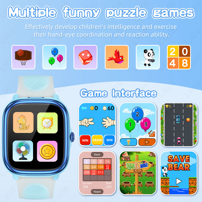 Kids Smart Watch Girls Boys Sm - Smartwatch Watches Birthday Gift For Boys บทวิจารณ์และราคา