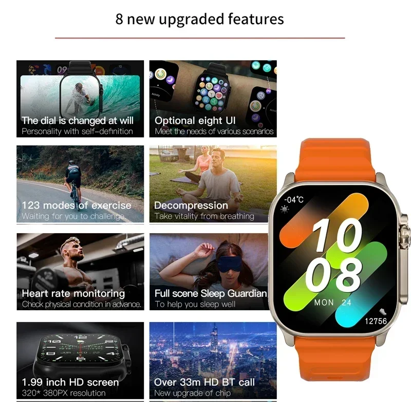 Smart Watch 2026 HK11 ULTRA 3  - Smartwatch Watches With Bluetooth บทวิจารณ์และราคา