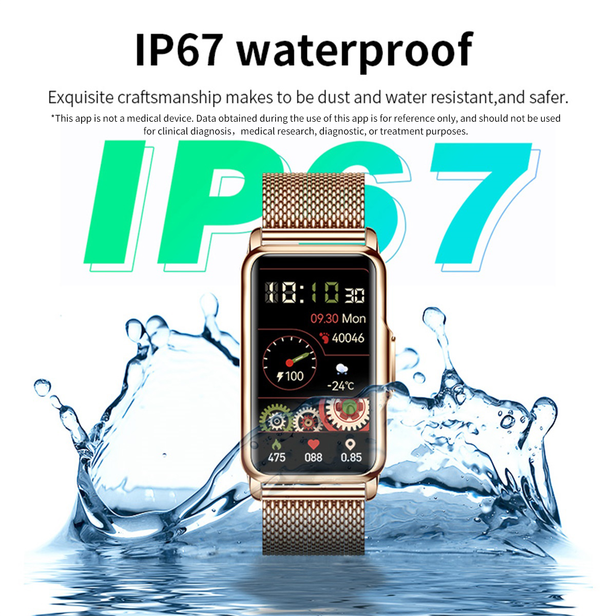 LIGE Smart Watch Men Women Fit - Smartwatch Watches With Bluetooth บทวิจารณ์และราคา