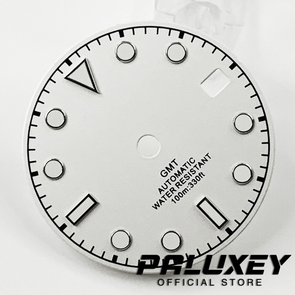 NH34 29mm White Blue Black Wat - Luminous Dial Face บทวิจารณ์และราคา